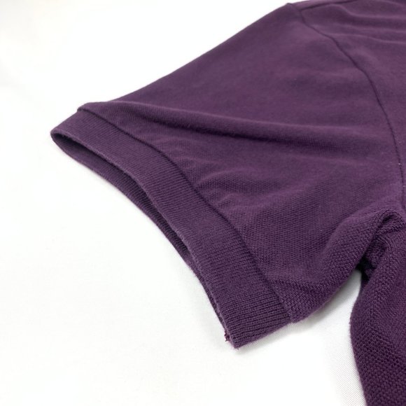 3/$25 Eddie Bauer Outdoor Purple Collared Polo Shirt L - Picture 3 of 10
